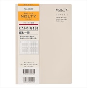 【2026年12月始まり】 ノルティ(NOLTY) ティオ A5 ウィークリー見開き2週間 6807 グレー 月曜始まり