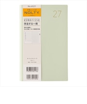 【2026年12月始まり】 ノルティ(NOLTY) ユー B6スリム ウィークリーレフト 6521 ミント 月曜始まり