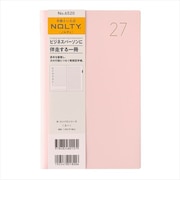 【2026年12月始まり】　ノルティ（NOLTY）　ユー　B6スリム　ウィークリーレフト　6520　ベビーピンク　月曜始まり