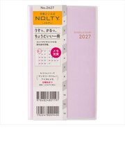 【2026年12月始まり】 ノルティ(NOLTY) マンスリースリム-i アイダにメモ マンスリーブロック 2627 ラベンダー 日曜始まり