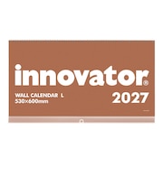 【2027年版・壁掛】 イノベーター(innovator) カレンダー壁掛 L 31436