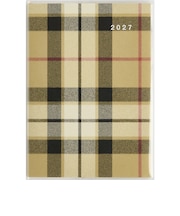 【2026年12月始まり】 高橋書店 クレールインデックス3 B6 マンスリーブロック 386 チェック 日曜日始まり