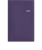 【2026年12月始まり】 高橋書店 T'beau日曜始まり7 手帳判 ウィークリーホリゾンタル 179 プラム 日曜日始まり