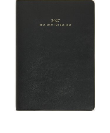 【2027年1月始まり】　高橋書店　ビジネス日誌　B5　ウィークリーホリゾンタル　58　黒　月曜日始まり