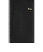 【2026年12月始まり】 高橋書店 ニューダイアリーアルファ9 手帳判 ウィークリーレフト 111 黒 日曜日始まり