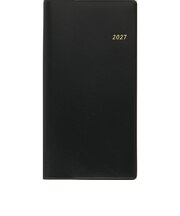 【2026年12月始まり】 高橋書店 ニューダイアリー4 手帳判 ウィークリーレフト 82 黒 月曜日始まり