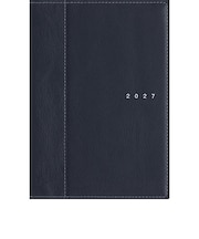 【2027年1月始まり】　高橋書店　シャルム5　B6　ウィークリーバーチカル　355　ネイビー　月曜日始まり
