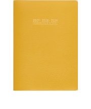 【2027年1月始まり】　高橋書店　3年卓上日誌　A5　デイリー2日1ページ　96　オレンジ　各月1日始まり