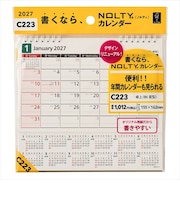 【2027年版・卓上】 ノルティ(NOLTY) 卓上 B6変型 C223