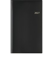 【2026年12月始まり】 高橋書店 ニューダイアリーアルファ11 手帳判 ウィークリーバーチカル 105 黒 月曜日始まり