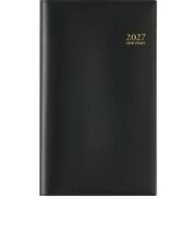【2026年12月始まり】 高橋書店 ニューダイアリーアルファ5 手帳判 ウィークリーホリゾンタル 106 黒 月曜日始まり