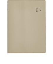 【2026年12月始まり】 高橋書店 リラクレール1 B6 マンスリーブロック 361 カフェモカ 日曜日始まり