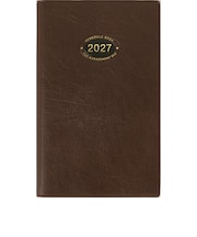 【2027年1月始まり】 高橋書店 ビジネス手帳4 手帳判 ウィークリーレフト 52 茶 月曜日始まり