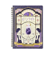 ロッカク(ROKKAKU) ROKKAKU×オビワン 箔押しB6リングノート パーラームーンライト