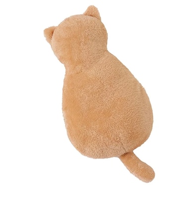 ニーズ　ふわふわにゃんこ湯たんぽ　キャメル