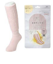 靴下サプリ まるでこたつ ソックス 23~25cm ペールピンク