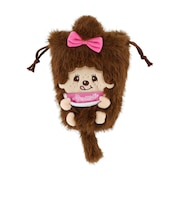 サンスター文具　モンチッチ　ぬいぐるみ巾着　モンチッチちゃん