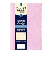 【2026年12月始まり】 クオバディス(QUO VADIS) ビジネスプレステージ クラブ A6変型 ウィークリーバーチカル ライラック 月曜始まり