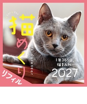 【2027年版・日めくり】 ONDORI 猫めくりリフィル
