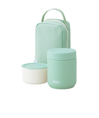 サーモス（THERMOS）　真空断熱スープランチセット　550mL　JEE－551　ミントグリーン