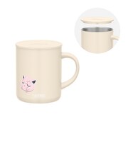 サーモス(THERMOS) 真空断熱マグカップ 350mL JDG-351PK LBE ライトベージュ ポケモン/プリン