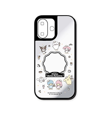 ガーカル（GAACAL）　しろたん×サンリオキャラクターズ　ハンドメイドスマホケース　デザインd