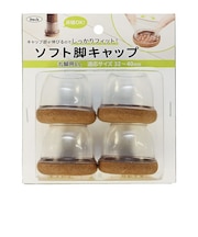 光 ソフト脚キャップ クリア 丸脚用LL