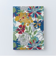ホンセプト(HONcept) テキスタイルノート リバティ(LIBERTY) B6 flower×Navy