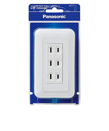パナソニック（Panasonic）　コスモワイド21　埋込トリプルコンセント　WTP13033WKP　ホワイト