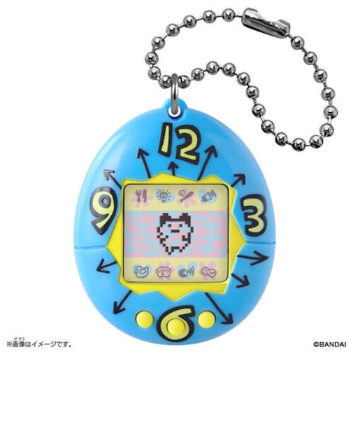 バンダイ　オリジナルたまごっち（Original　Tamagotchi）　初代　ぶるー