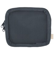 コクヨ（KOKUYO）　貼るポーチ　PC用　メッシュ　M　BG-HP101DM　チャコール