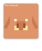 マインクラフト アクリルスクエアマグネット（敵MOB）