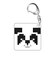 マインクラフト ドミテリアキーチェーンスクエア（動物・人間）