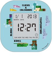 マインクラフト 回転時計