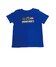 Tシャツ130cm　クリーパー＆2ブロック　ロイヤルブルー