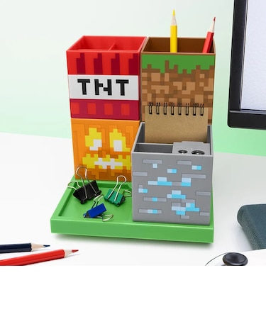 マインクラフト　デスクお片付けBOX