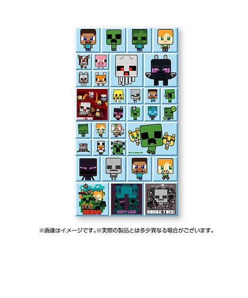 マインクラフト ぺたかくシール