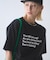 【UNISEX】【プラスサイズあり】ポコポコメッセージロゴTEE