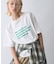 【UNISEX】【プラスサイズあり】ポコポコメッセージロゴTEE