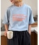 【UNISEX】【プラスサイズあり】ポコポコメッセージロゴTEE