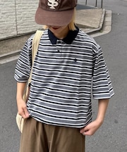 【GEVACO/ゲバコ】半袖カノコポロシャツ