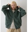 【UNISEX】製品染めダンボールジップパーカー/WEB限定カラーあり