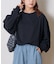 ビッグシルエットクルーネックスウェットロンTEE