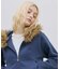 【 FILA 別注 】裏毛ファーフードジップパーカー