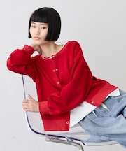 ∴前後2WAYダンボールスナップカーデ