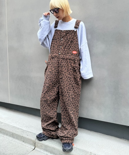 【S.G】製品染めコーデュロイオーバーオール