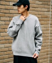 アウトリンキングモールニット/WEB限定カラーあり