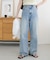 USコットンデニムストレートパンツ