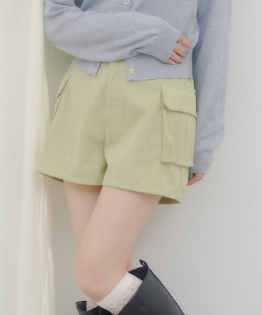 【umm.】コーデュロイショートパンツ