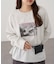 モノクロフォトロゴTシャツ
